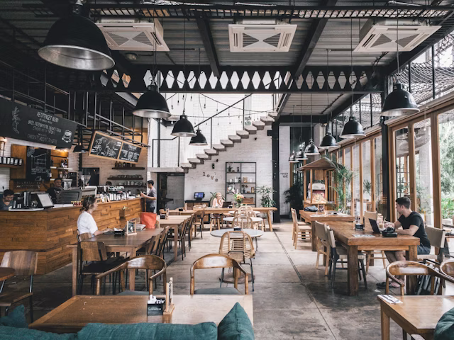 Restoran işletmesinde masa ve sipariş operasyonu
